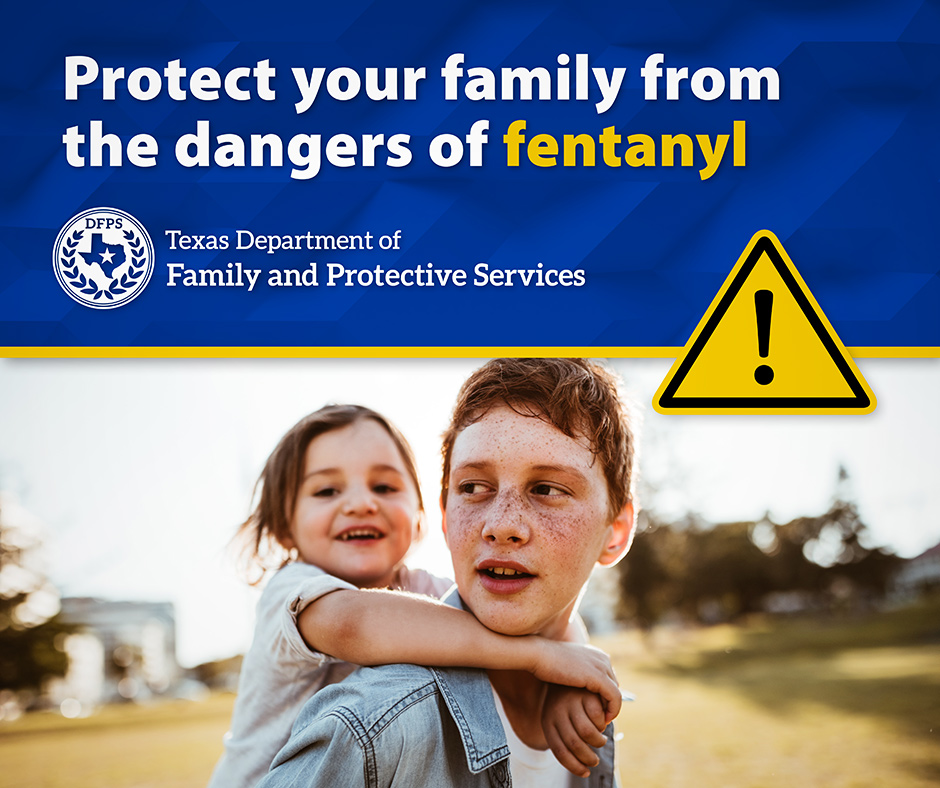 Protect your family from the dangers of fentanyl - One Pill Kills campaign, an initiative of the Office of the Governor.