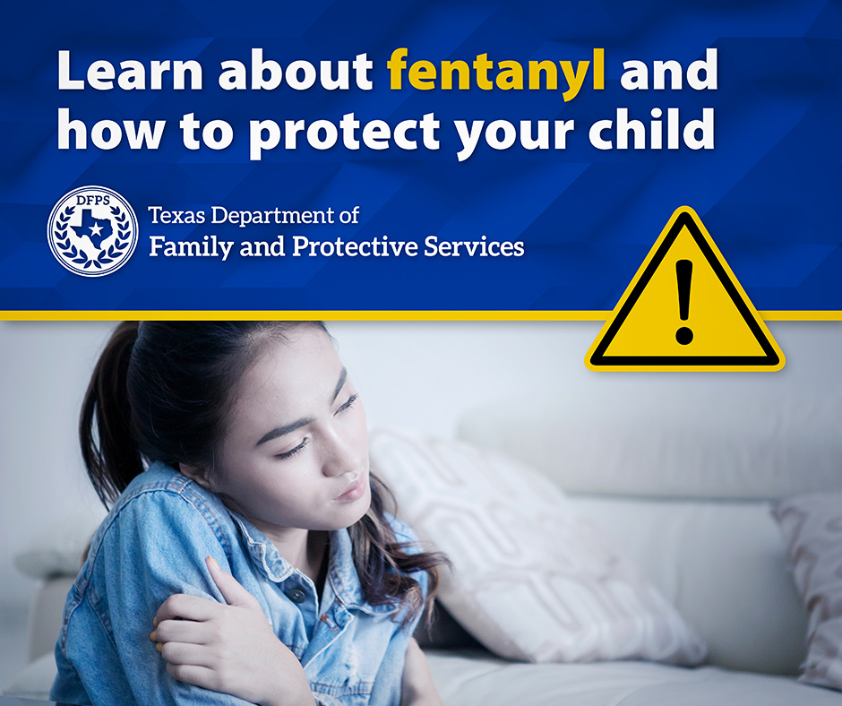 Learn about fentanyl and how to protect your child - One Pill Kills campaign, an initiative of the Office of the Governor. Image depicts a two young people.