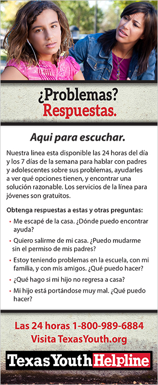 Tip card style A, back in Spanish
